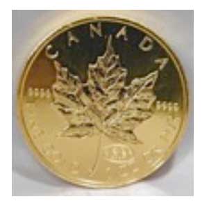 Canadian Gold Maple Leaf Coin