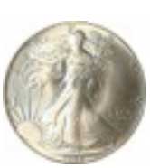 Photo of a silver coin