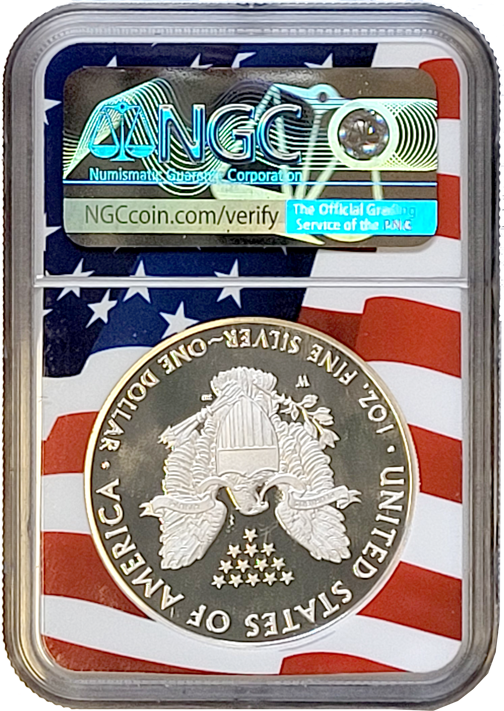 2020-W $1 Silver American Eagle - US Naval Academy - NGC PF69UC - First Salute - GMR-LM-2356