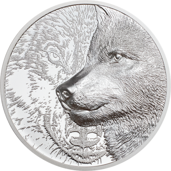 Mongolia - Mystic Wolf Silver 1oz Coin - GMR-CIT-2412