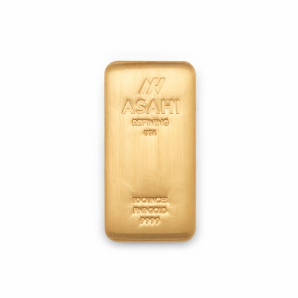 GOLD BARS 10 OZ - 10 OZ GOLD BAR ASAHI