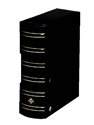 Grande-G Classic 4 Ring Certified Coin Slab Album with Slip Case (6 Pages) Black