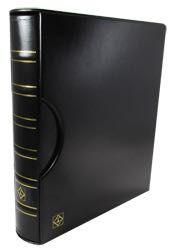 Grande Classic 3 Ring Certified Coin Slab Album with Slip Case (4 Pages) Black