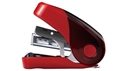 Flat Clinch Stapler - Mini (Red)