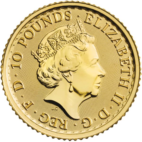 GOLD BRITANNIA - 2022 1/10 OZ GREAT BRITAIN GOLD BRITANNIA