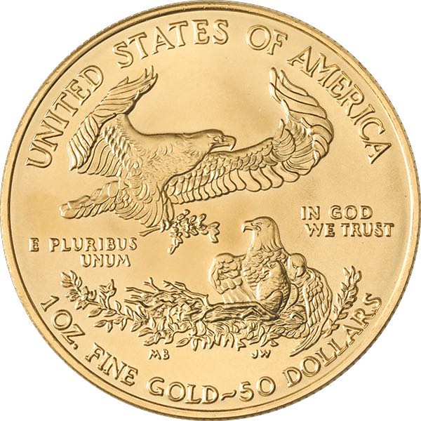 AMERICAN GOLD EAGLE - 1 OZ AMERICAN GOLD EAGLE