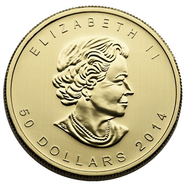 CANADIAN GOLD - 1 OZ CANADIAN GOLD MAPLE LEAF .9999 FINE