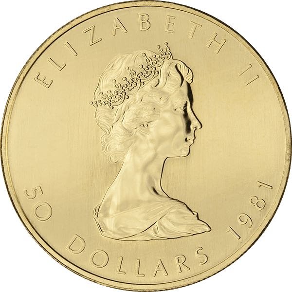 CANADIAN GOLD - 1 OZ CANADIAN GOLD MAPLE LEAF