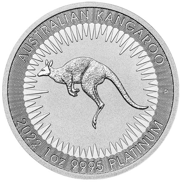 AUSTRALIAN PLATINUM - 2022 1 OZ AUSTRALIAN PLATINUM KANGAROO