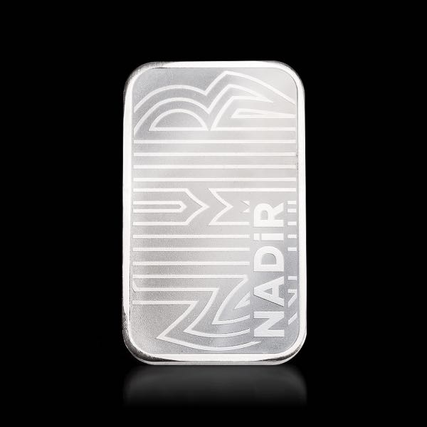 SILVER BARS 1 OZ - 1 OZ SILVER BAR NADIR