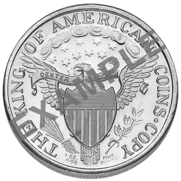 SILVER ROUNDS 1 OZ - 1 OZ SILVER ROUND