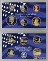 2005 5 Item Set - US Mint Silver Proof Set, Proof Set, 50 State Quarter Set, Uncirculated Coin Set