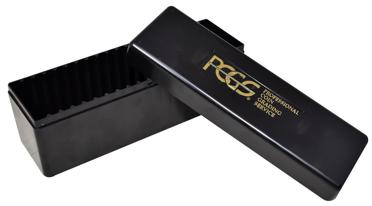 Black Official PCGS 20 Slab Box