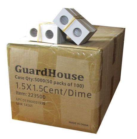 Guardhouse 1.5x1.5 Cent/Dime - 100/Bundle