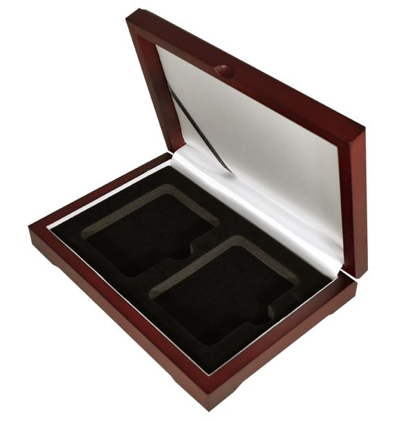 Universal Wood Display Box - 2 Slabs