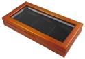 Wood Glass-top Display Slab Box - 3 Slab Universal