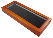 Wood Glass-top Display Slab Box - 4 Slab Universal