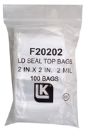 Zip Lock Bag - 2x2 (2 Mil)