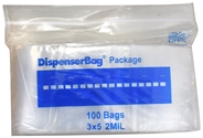 Zip Lock Bag - 3x5 (2 Mil)