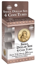 4 Round Coin Tube - Small Dollar