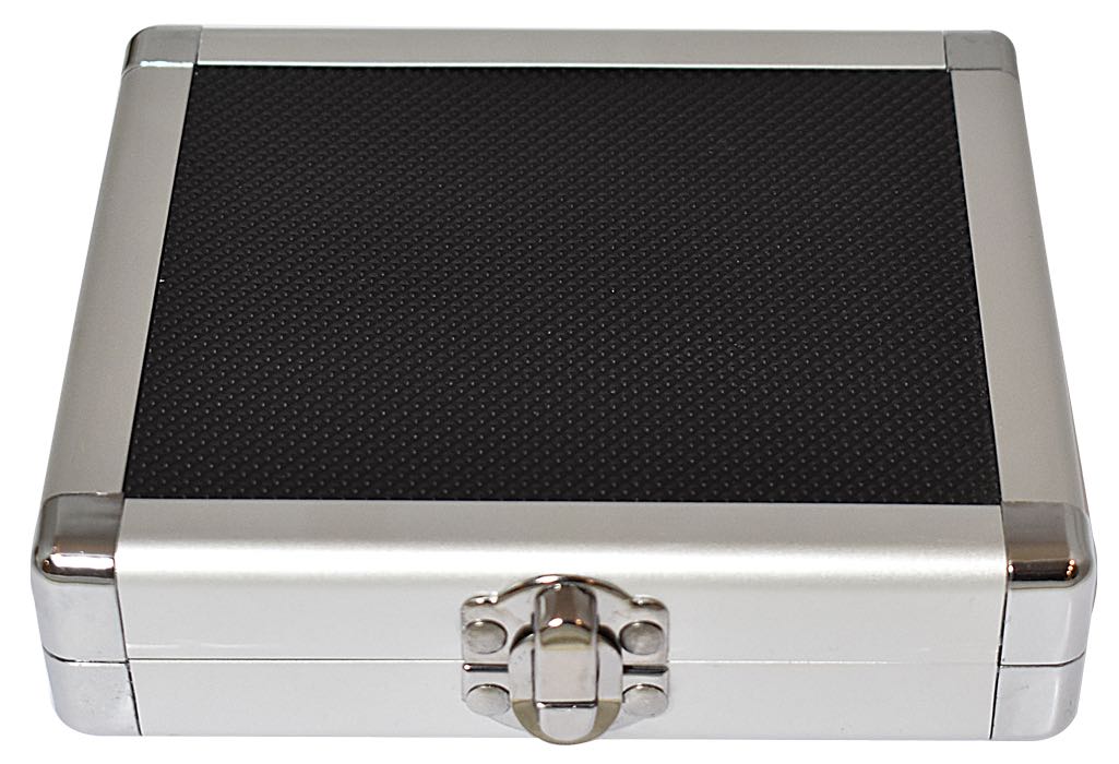 Single Slab Black & Aluminum Box