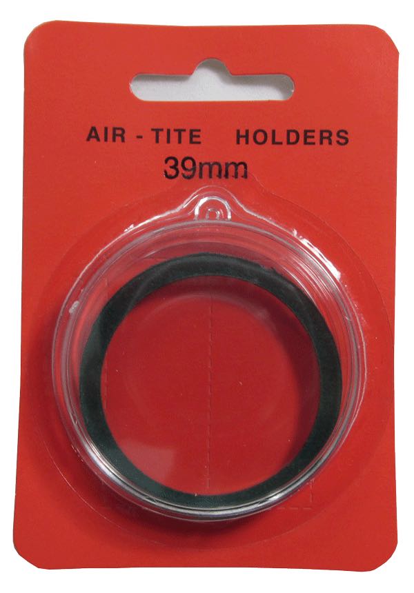 Air Tite 39mm Retail Package Holders - Holiday Ornament Green