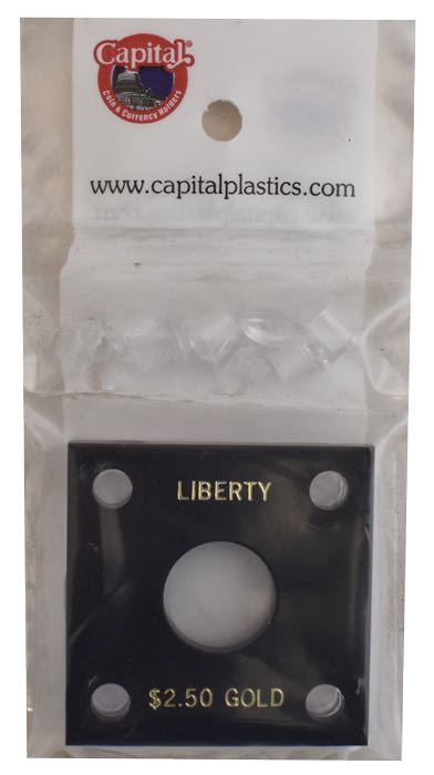 Capital Plastics 144 Coin Holder - SPECIAL ORDER 2x2 - $2.50 LIBERTY