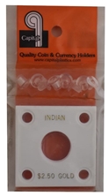 Capital Plastics 144 Coin Holder - SPECIAL ORDER -  $2.50 INDIAN