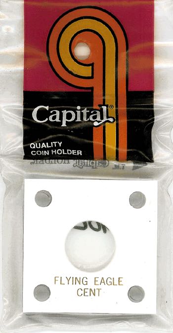 Capital Plastics 144 Coin Holder - Flying Eagle