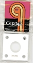 Capital Plastics 144 Coin Holder - Nickel