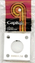 Capital Plastics 144 Coin Holder - Barber Quarter