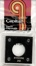 Capital Plastics 144 Coin Holder - Standing Liberty Quarter