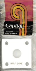 Capital Plastics 144 Coin Holder - Half Dime