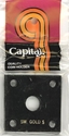 Capital Plastics 144 Coin Holder - Small Gold $ (type 1)