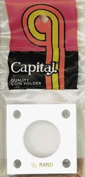 Capital Plastics 144 Coin Holder - 1/2 oz. Krug