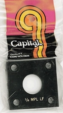 Capital Plastics 144 Coin Holder - 1/4 oz. Maple