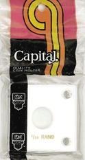 Capital Plastics 144 Coin Holder - 1/10 oz. Krug