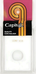 Capital Plastics Caps Coin Holder - 1909S VDB