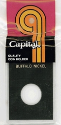 Capital Plastics Caps Coin Holder - Buffalo Nickel