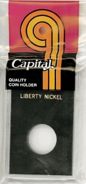 Capital Plastics Caps Coin Holder - Liberty Nickel