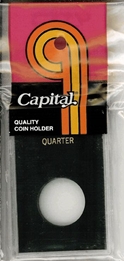 Capital Plastics Caps Coin Holder - Quarter