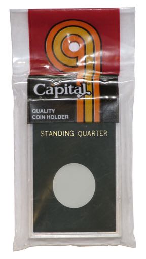 Capital Plastics Caps Coin Holder - Standing Liberty Quarter