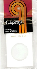 Capital Plastics Caps Coin Holder - Walking Half Dollar