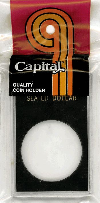 Capital Plastics Caps Coin Holder - Seated Liberty Dollar