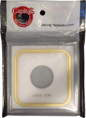 Capital Plastics VPX Coin Holder - Large Cent