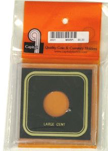 Capital Plastics VPX Coin Holder - Large Cent