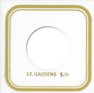 Capital Plastics VPX Coin Holder - St. Gaudens $20