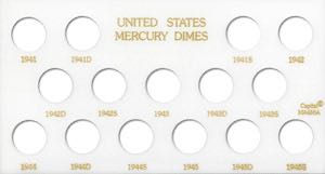 U.S. Mercury Dimes 1941-1945s