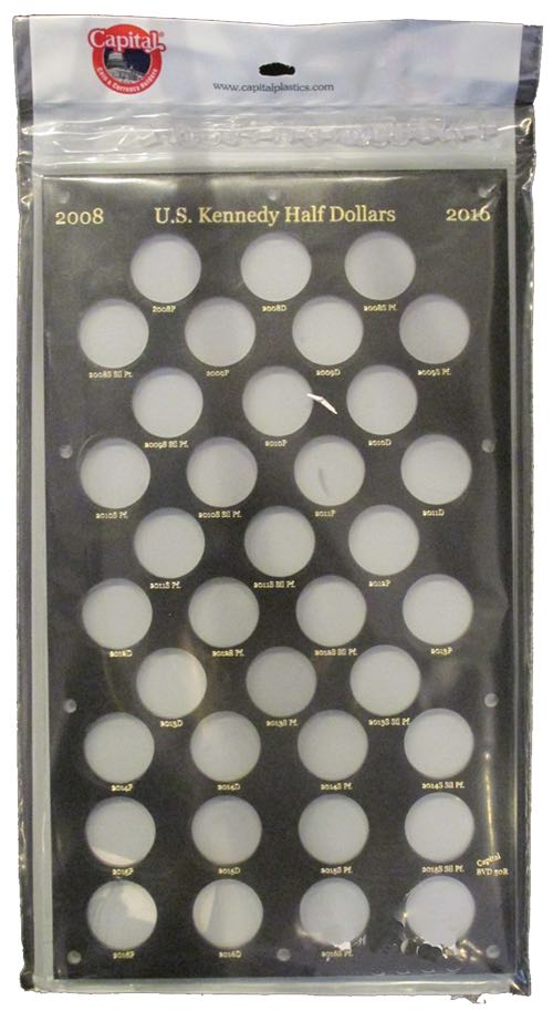 U.S. Kennedy Half Dollars 2008-2016
