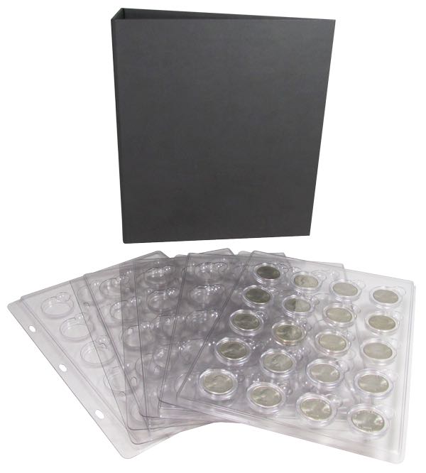 Cornerstone Coin Binder - 2.125 Inch